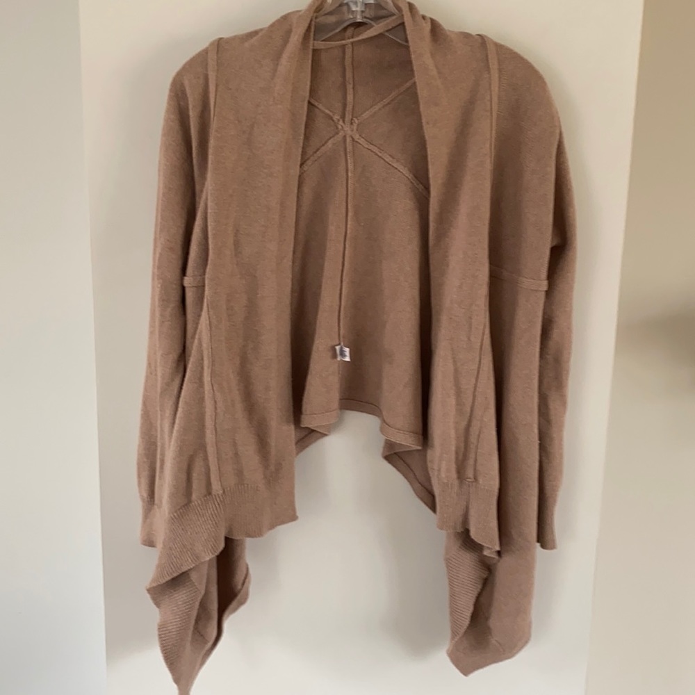 GAP blush rose pink drape cardigan wrap S